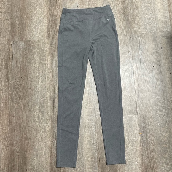 Girls’ Grey Athletic Leggings - Picture 3 of 3